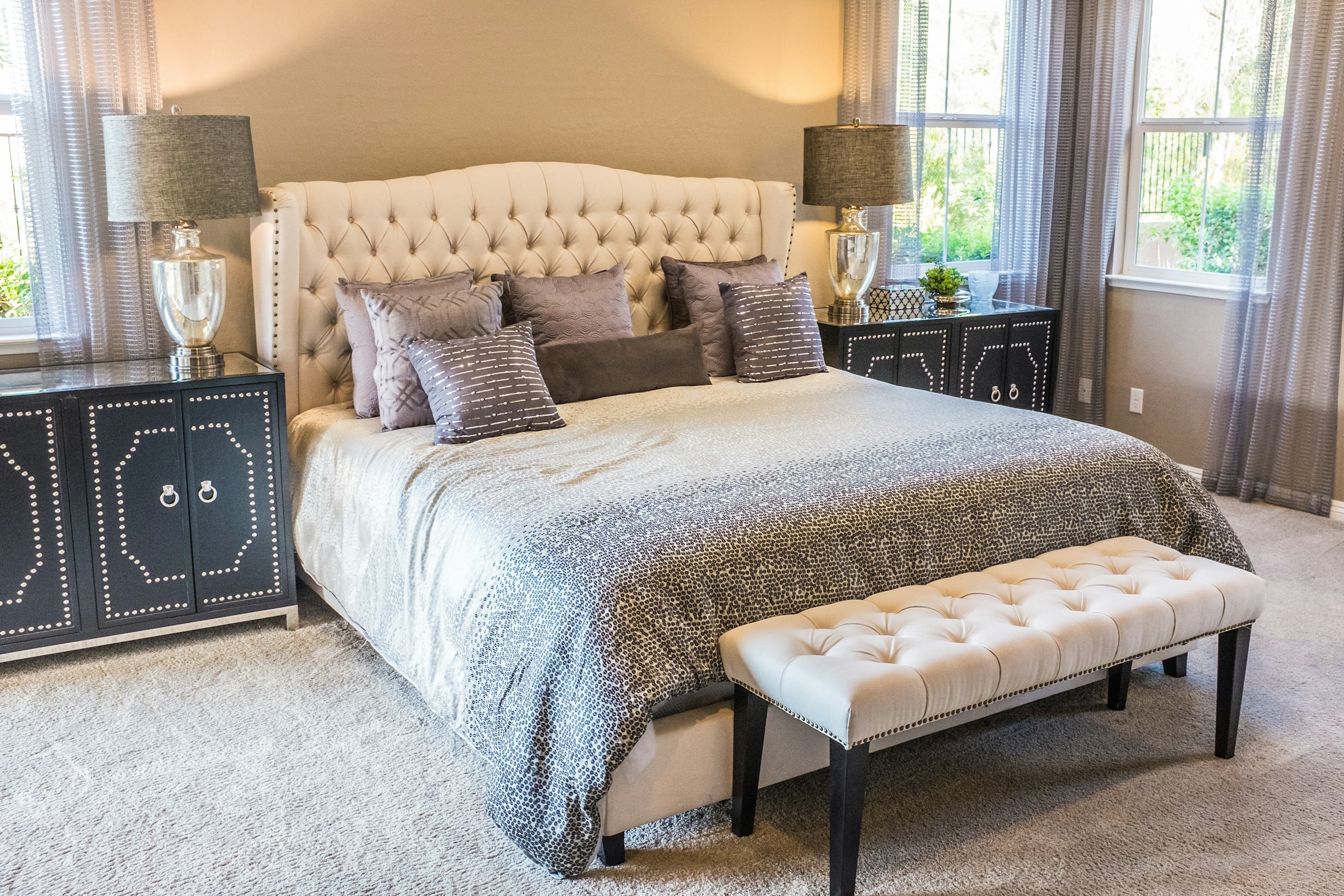 Egyptian Cotton Percale Sheet Set